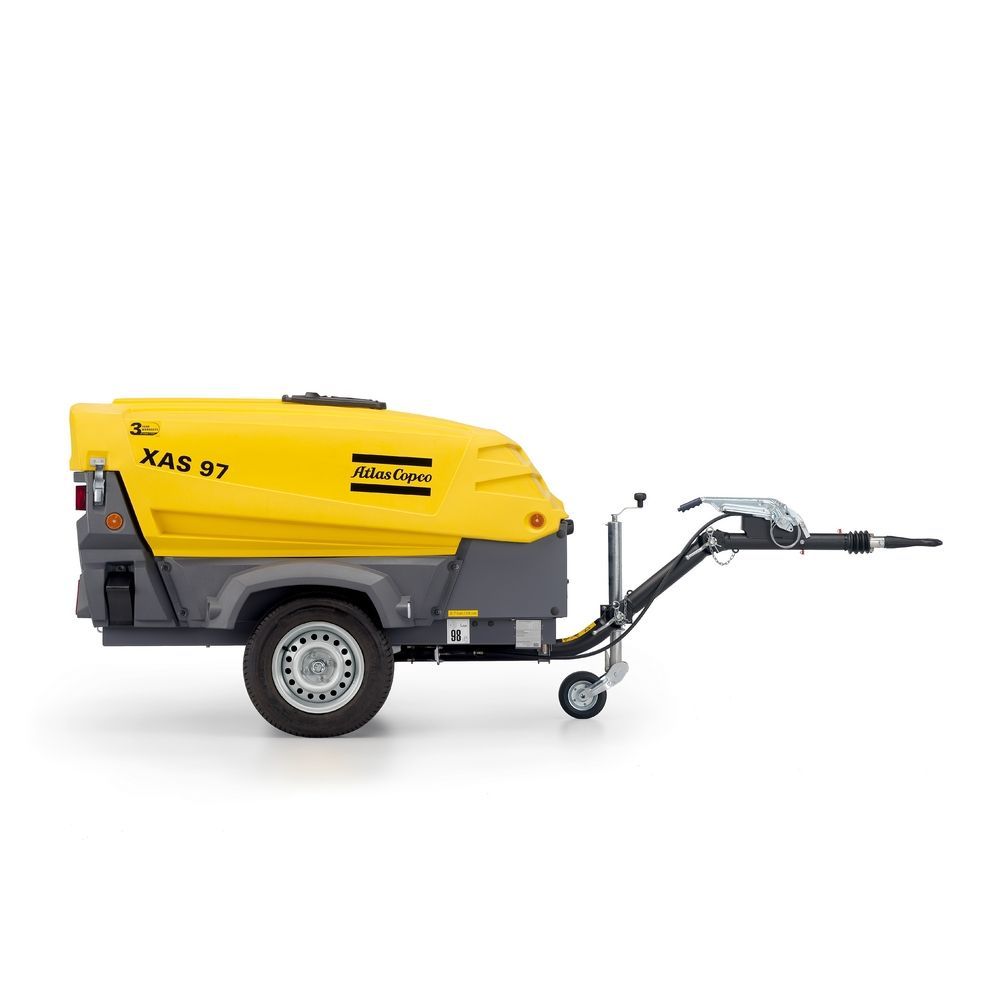 Atlas Copco Air Compressor 185CFM (102psig)