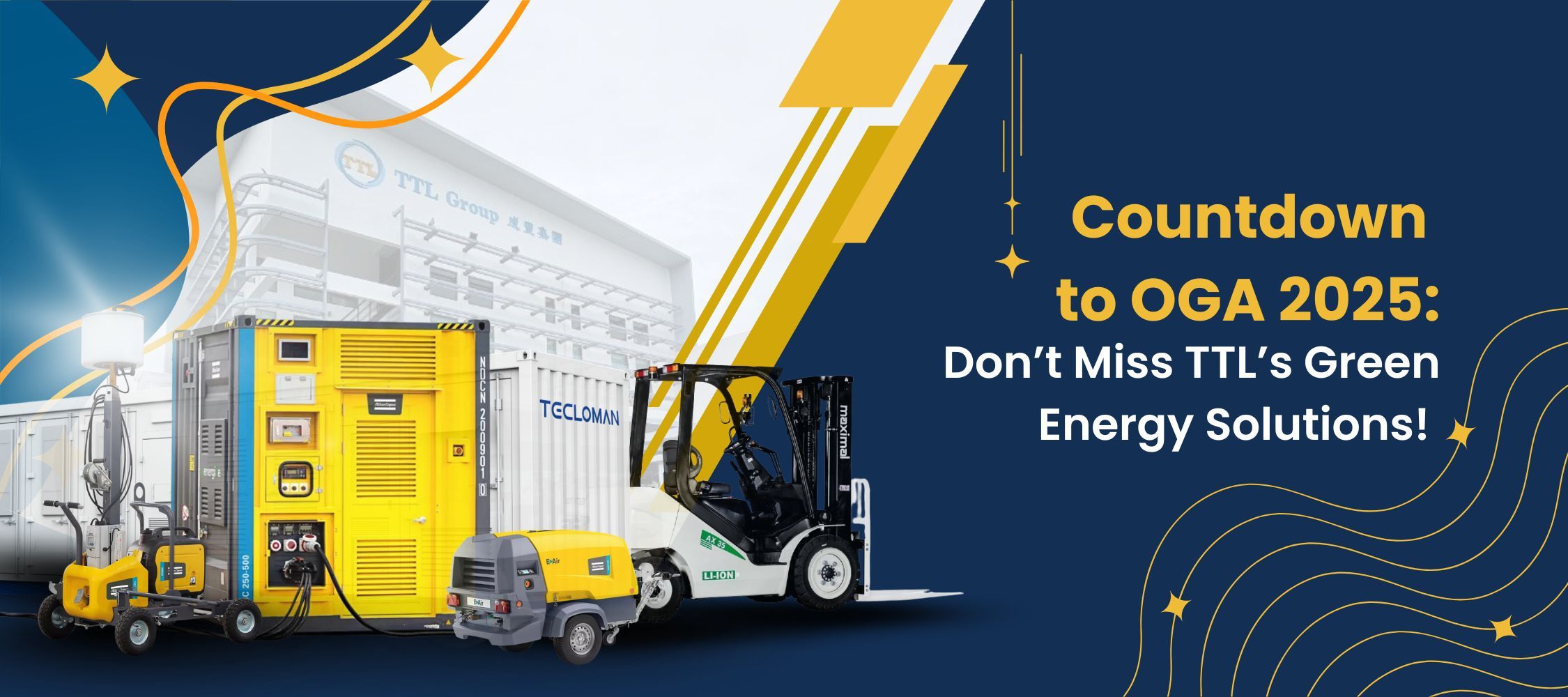 OGA 2025倒计时：不要错过TTL的绿色能源解决方案！
