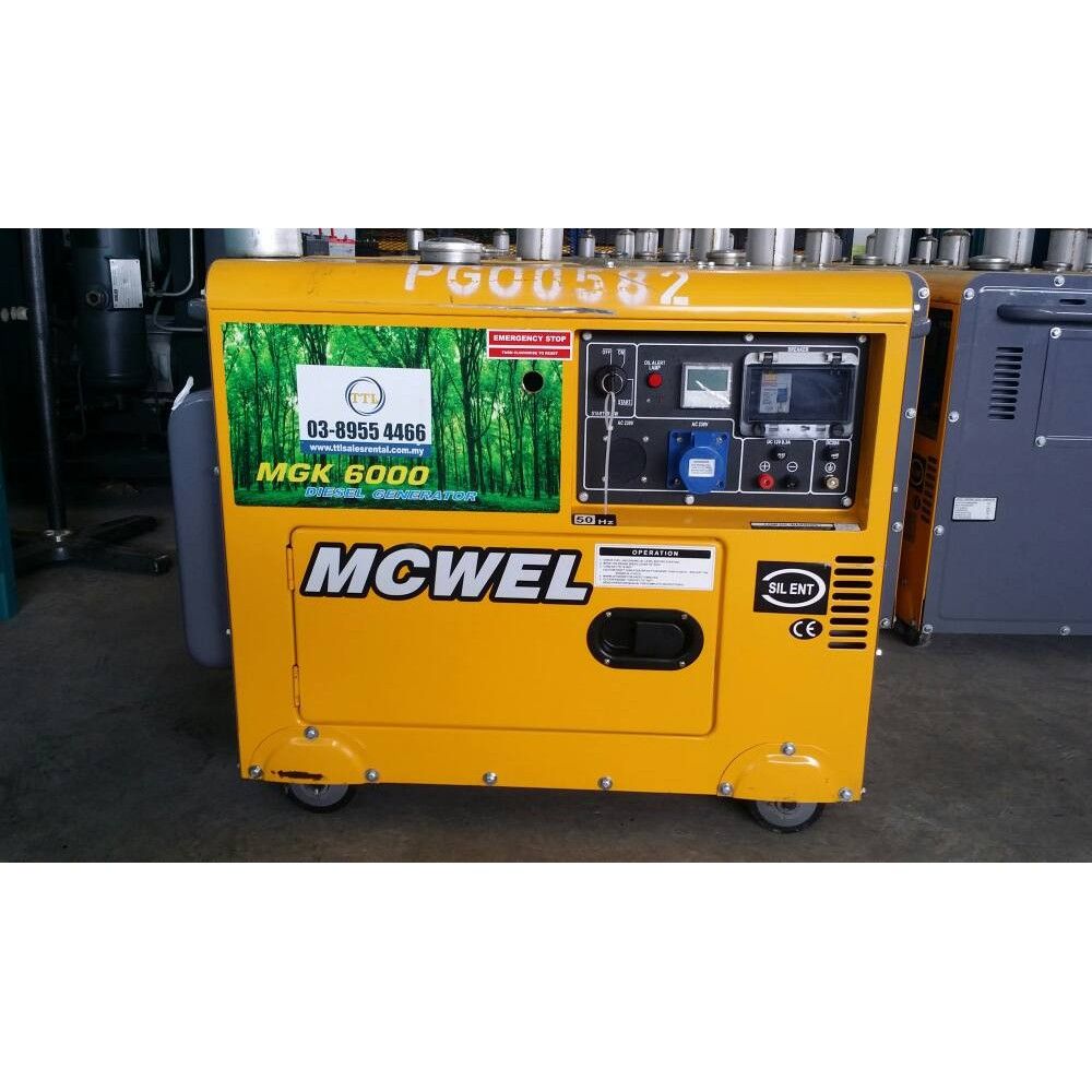 McWel Generator 5kVA