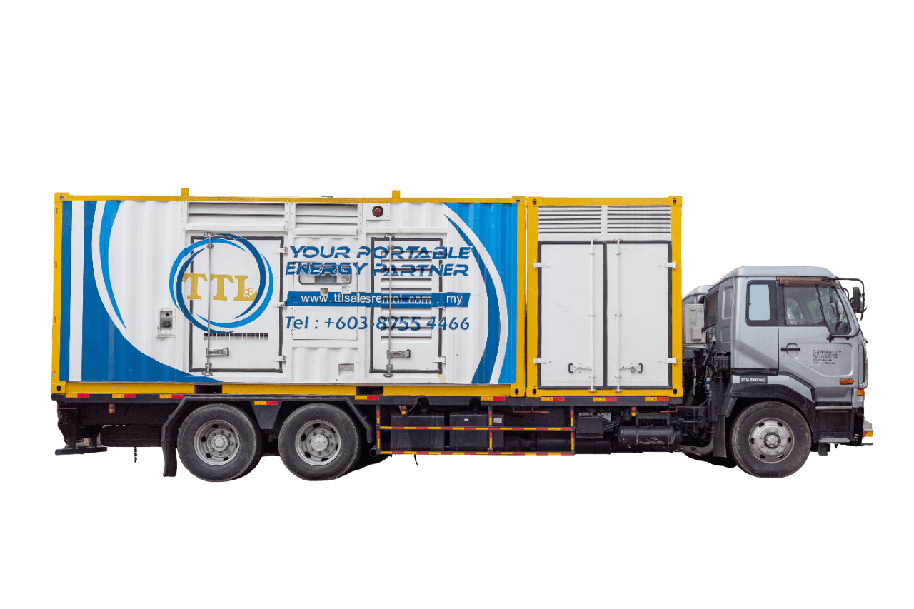 TTL 1800KVA 移动发电机