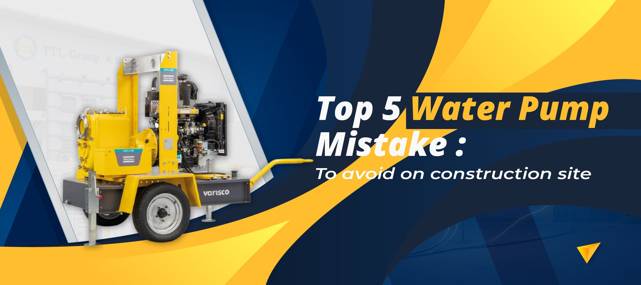 建筑工地应避免的5个水泵错误